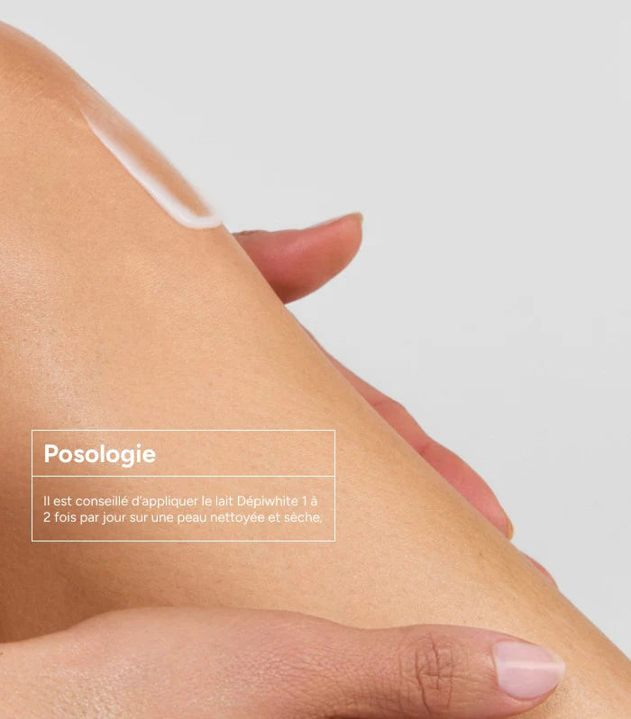 ACM Depiwhite texture formule lait éclaircissant corporel hydratant unifiant corps taches pigmentaires fluide onctueuse - novaparapharmacie