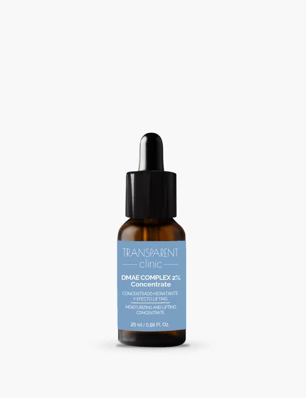 TRANSPARENT CLINIC DMAE Serum 2% 20ml sérum raffermissant anti-âge DMAE concentré lifting naturel fermeté effet tenseur - novaparapharmacie
