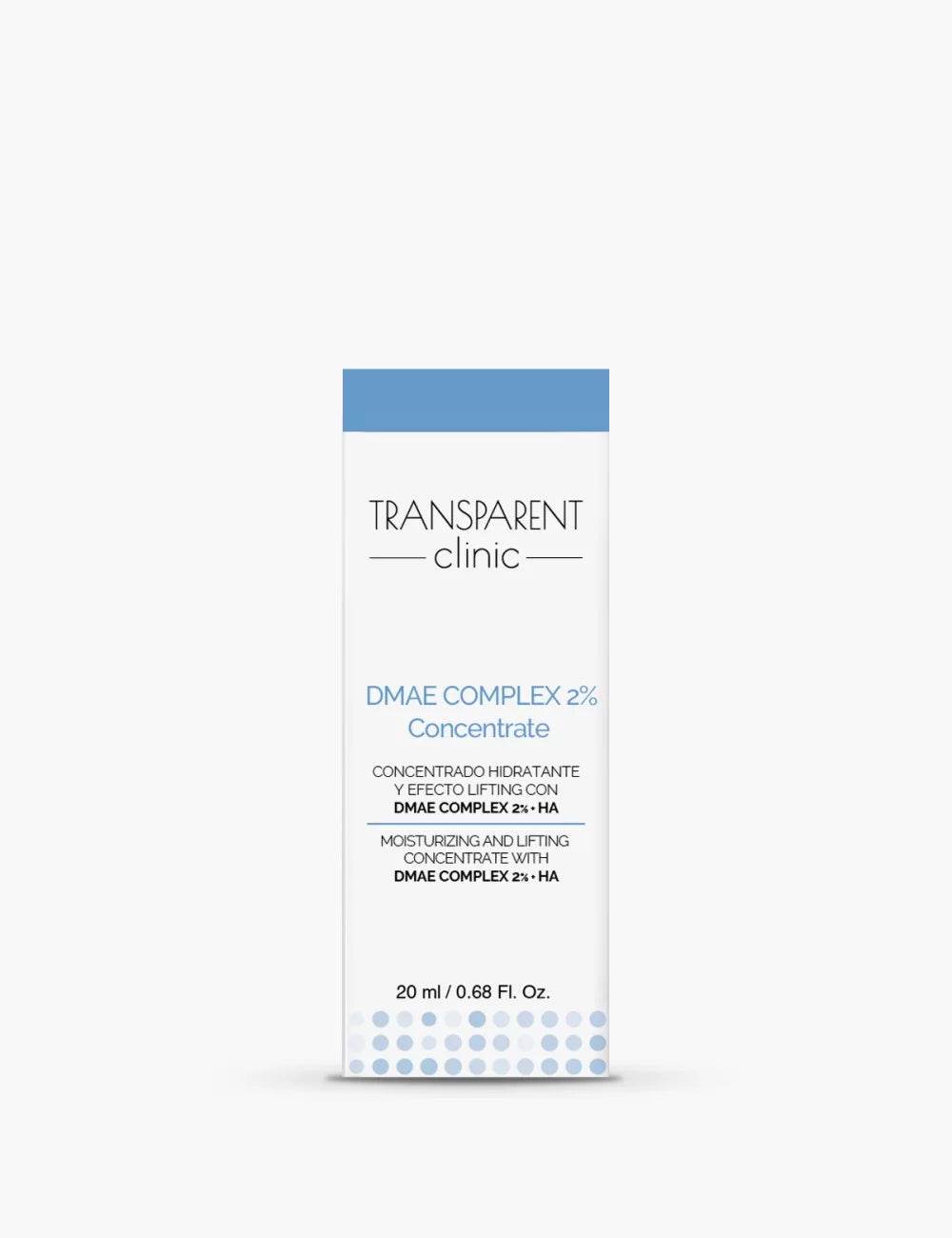 TRANSPARENT CLINIC DMAE Serum 2% 20ml bénéfices sérum raffermissant DMAE lifting naturel fermeté effet tenseur ovale visage - novaparapharmacie