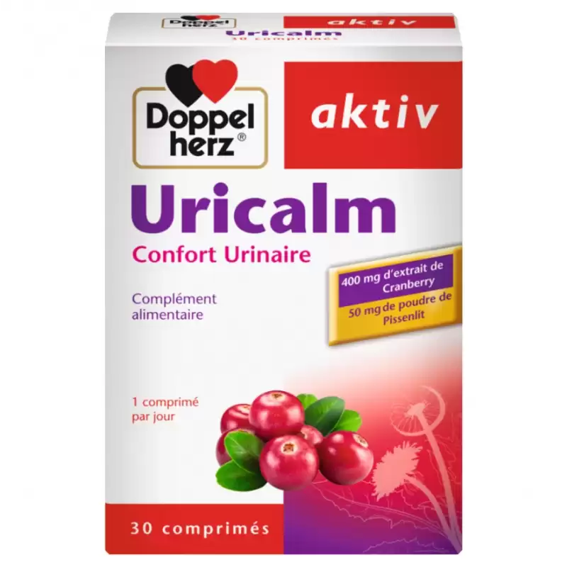 DOPPEL HERZ AKTIV Uricalm | 30 Comprimés