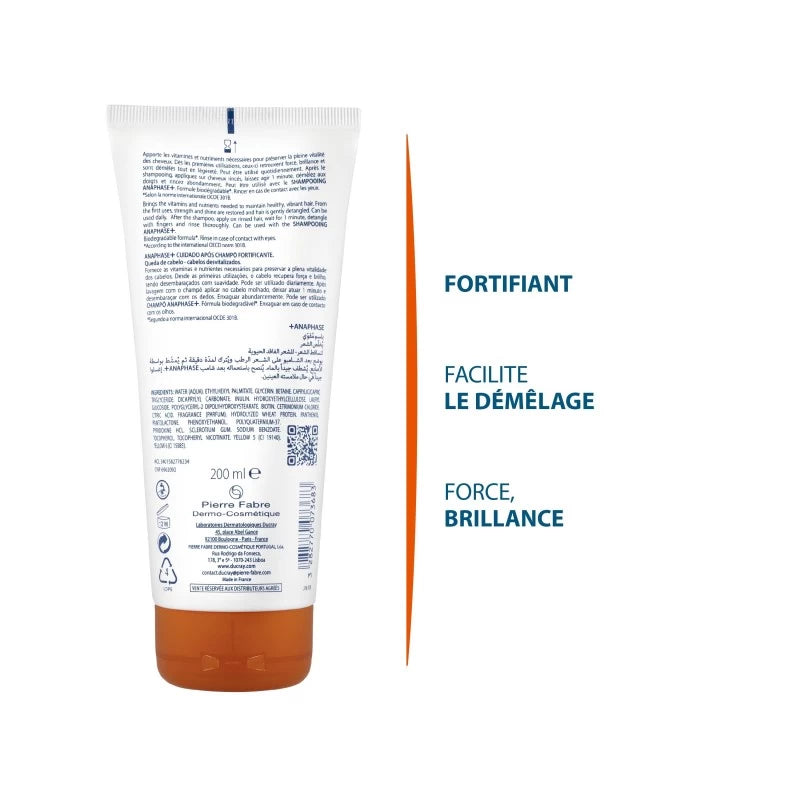 Ducray Anaphase+ Soin Après-Shampooing Fortifiant 200ml