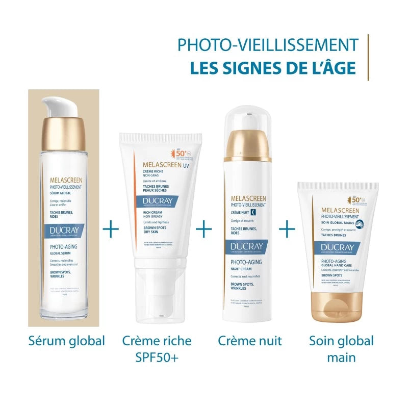 Ducray MELASCREEN Photo-Vieillissement Sérum Global 30ml