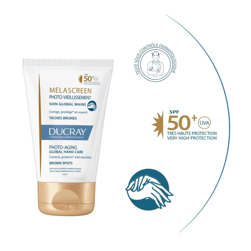 Ducray MELASCREEN Photo-Vieillissement Soin Global Mains 50ml