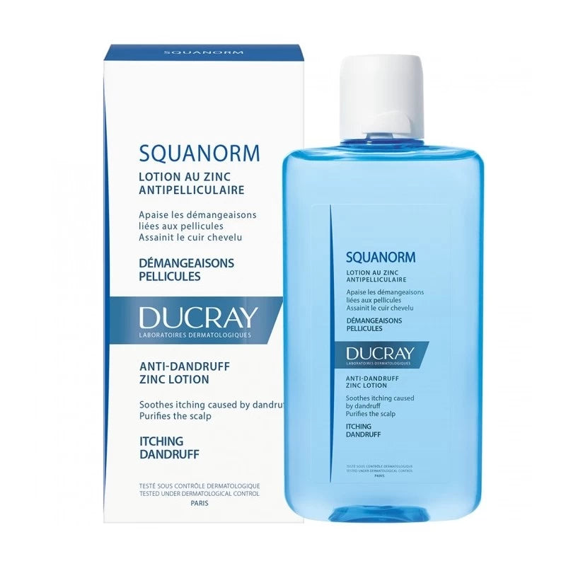 Ducray SQUANORM Lotion Antipelliculaire Au Zinc 200ml