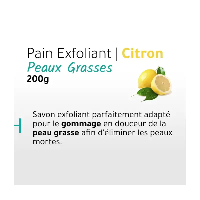 Dwhite Pain Exfoliant Citron Peaux Grasses 200g