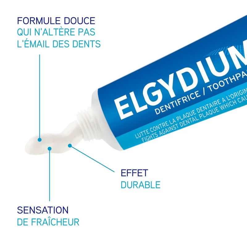 ELGYDIUM Antiplaque Dentifrice 75ml