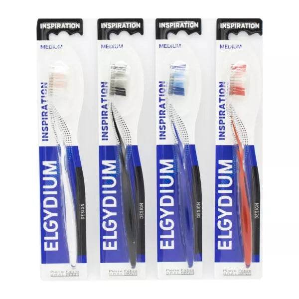 ELGYDIUM Inspiration Brosse à Dents Medium Design Esthétique Technologie Avancée Style Moderne - Nova Parapharmacie