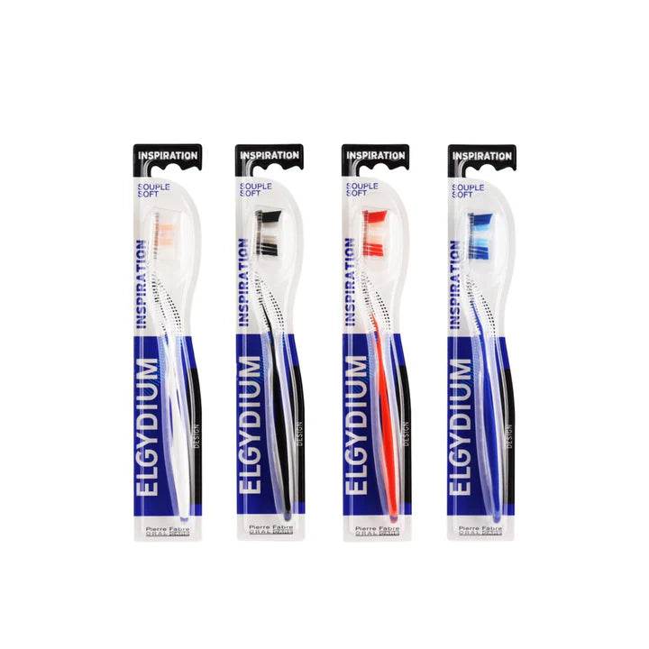 ELGYDIUM Inspiration Brosse à Dents Souple Design Esthétique Gencives Sensibles - Nova Parapharmacie