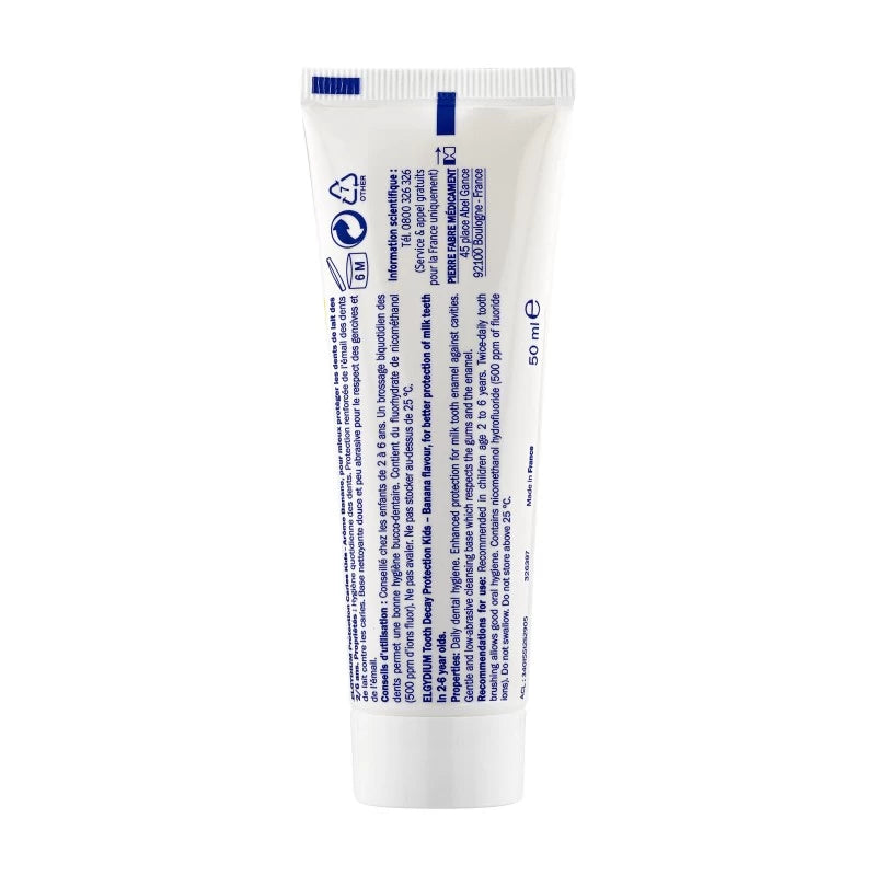 ELGYDIUM Kids Banane 2/6 ans dentifrice enfant 50ml