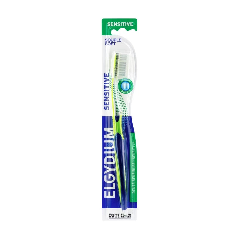 ELGYDIUM Sensitive brosse à dents souple