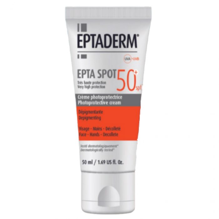 EPTADERM EPTA SPOT Crème Photoprotectrice Spf 50+ 50 Ml| Nova Para
