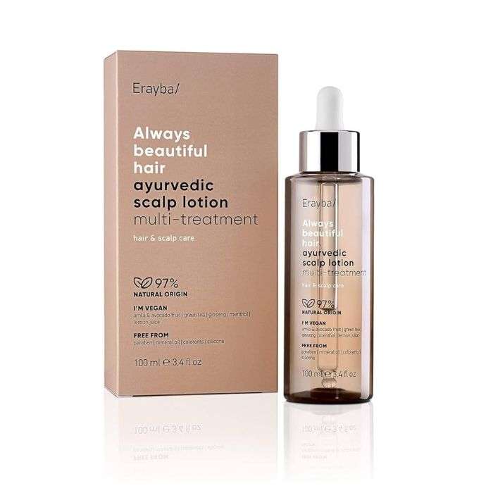 ERAYBA ABH AYURVEDIC LOTION POUR CUIR CHEVELU MULTI TRAITEMENT 100ML | Nova Para