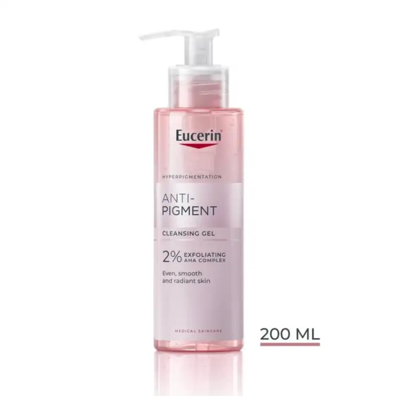 EUCERIN  ANTI-PIGMENT Gel Nettoyant  200 Ml = 2 ANTI-PIGMENT SÉRUM DUO FORMAT VOYAGE OFFERTS | Nova Para