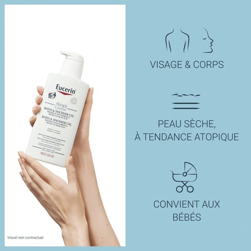 Eucerin AtopiControl Huile Bain et Douche 400ml