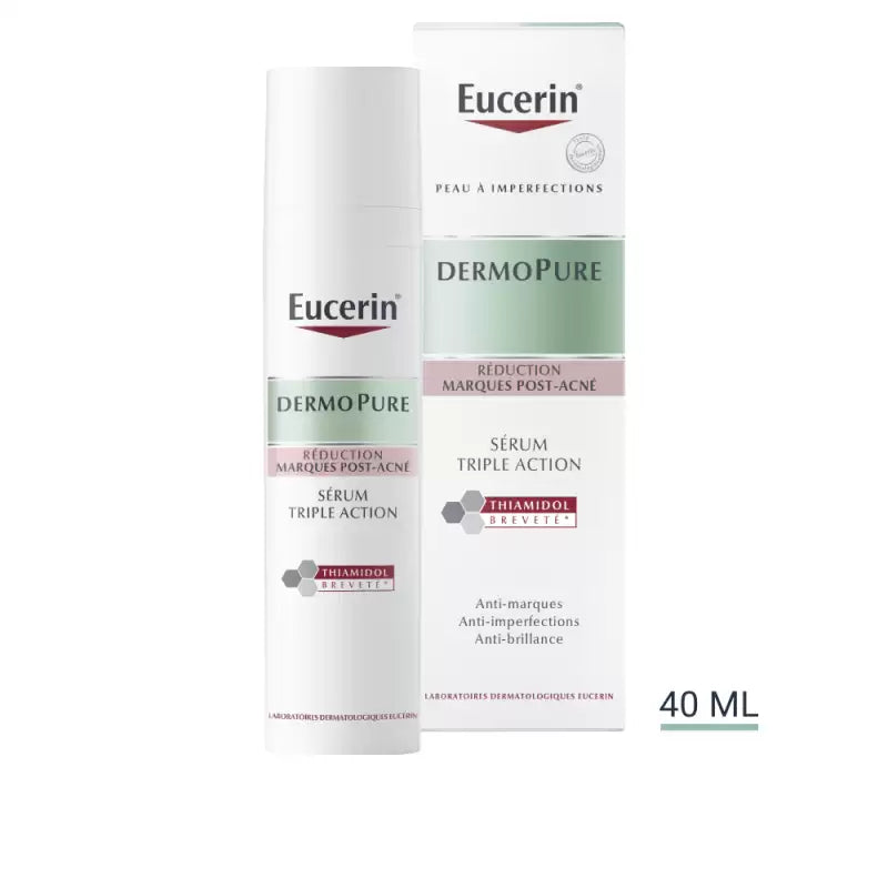 Pack Eucerin Triple Effect Sérum 40ml + Gel Nettoyant 200ml -50%