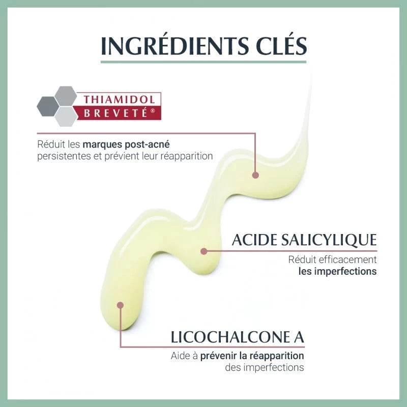 EUCERIN Dermo Purifyer Triple Effect Sérum texture légère anti-acné triple action absorption rapide peaux grasses imperfections dermatologie