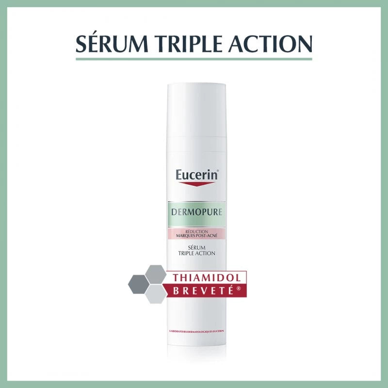 Pack Eucerin Triple Effect Sérum 40ml + Gel Nettoyant 200ml -50%