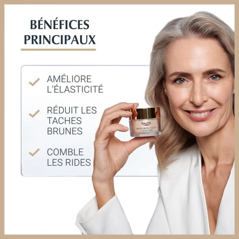 Eucerin HYALURON-FILLER + ELASTICITY Jour SPF15 50ml
