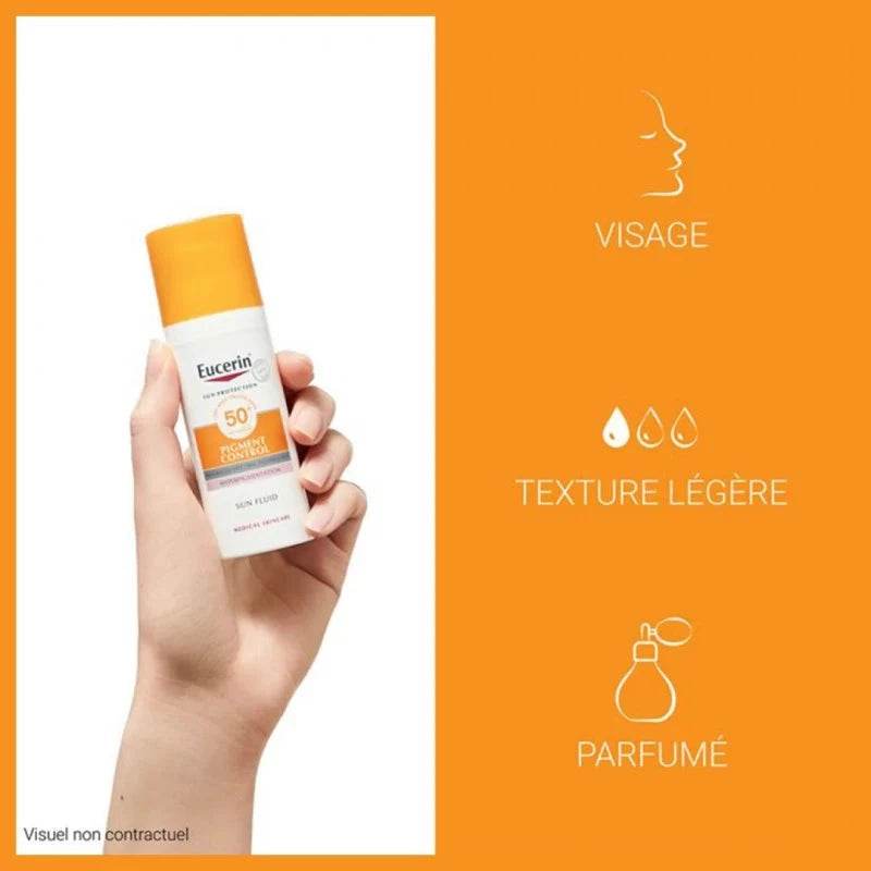 EUCERIN  SUN PROTECTION PIGMENT CONTROL Fluid Protection Spf 50+ 50 Ml