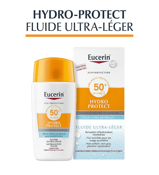 Eucerin Ecran Hydro Protect Fluid Spf50+ 50ml   | Nova Para