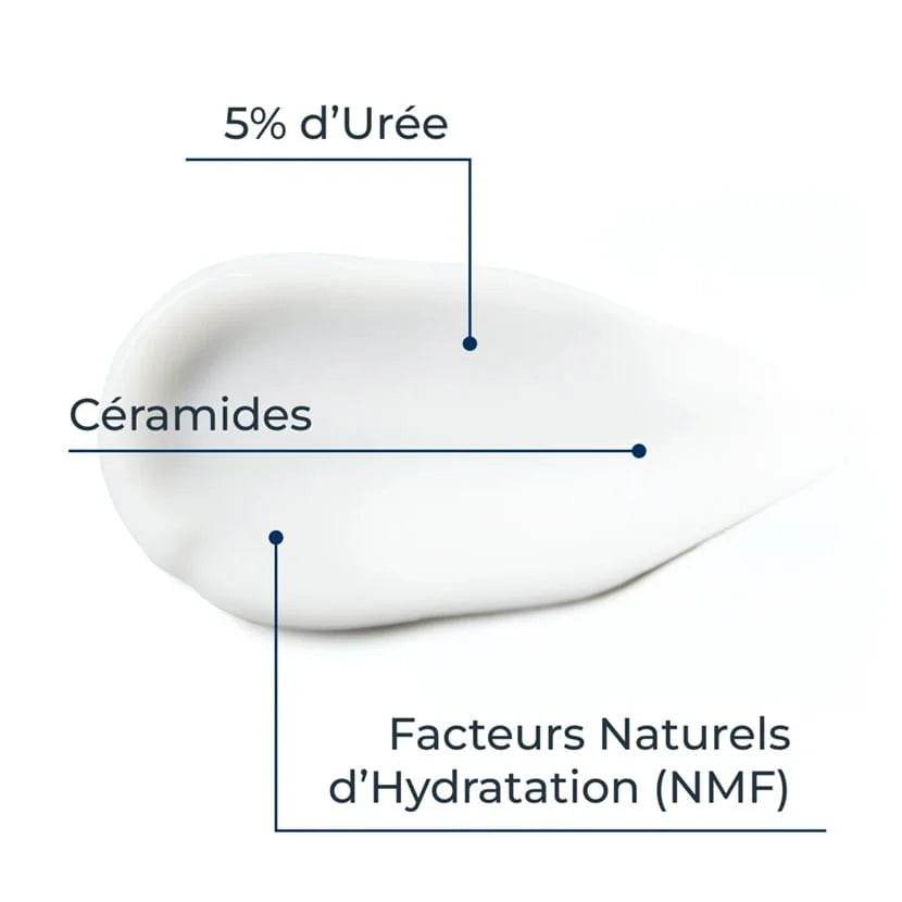 eucerin UreaRepair PLUS texture crème mains 5% Urée hydratation Nova Parapharmacie Maroc authentique