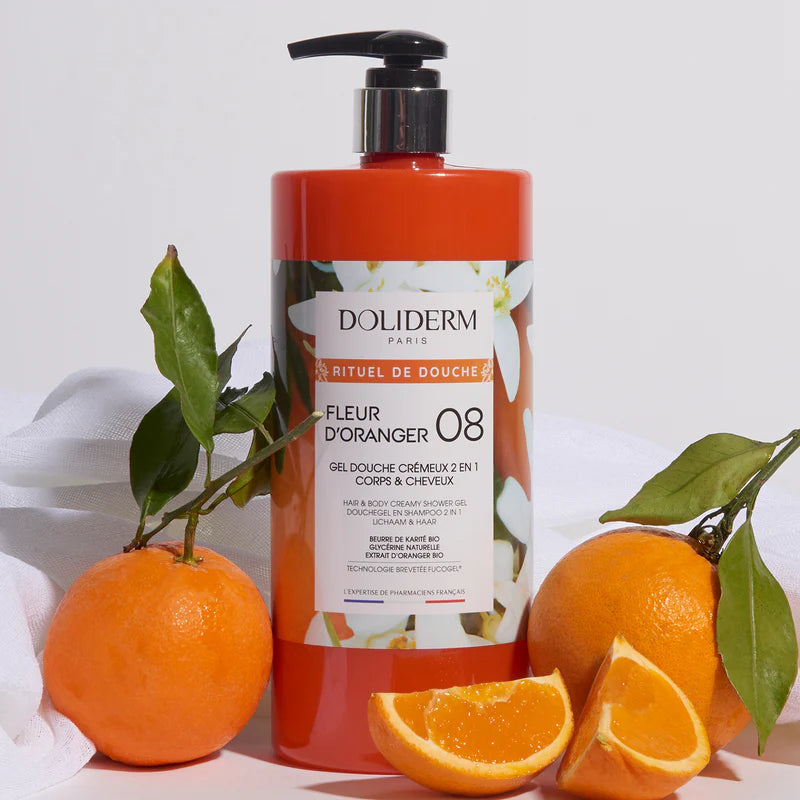 Doliderm Gel Douche 08 Fleur d'oranger 1L