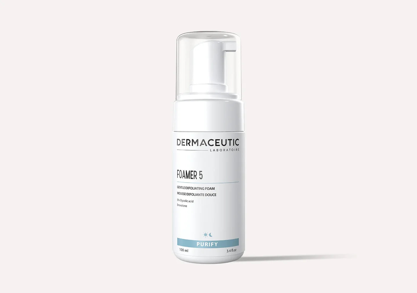  Dermaceutic Foamer 5 100ml nettoyant expert acide glycolique gel moussant exfoliant peaux mixtes grasses - novaparapharmacie