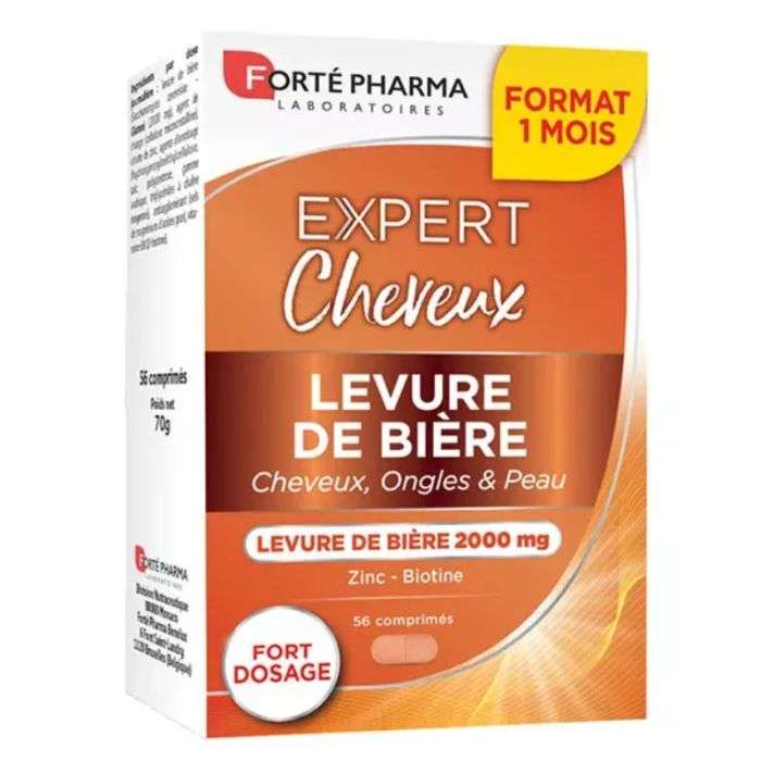 FORTE PHARMA EXPERT CHEVEUX LEVURE DE BIERE COMPRIMES | Nova Para