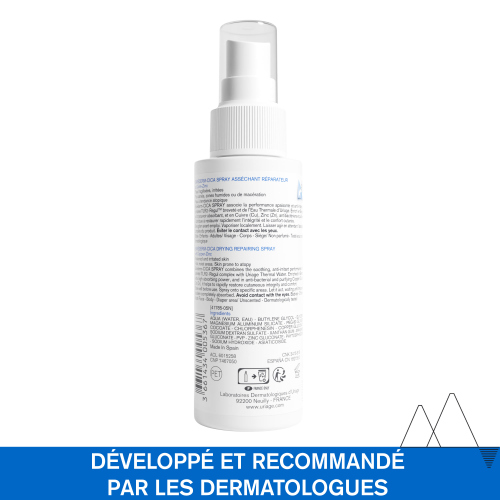 Spray URIAGE Bariéderm Cica 100ml asséchant cuivre-zinc apaise assainit absorbe - novaparapharmacie

