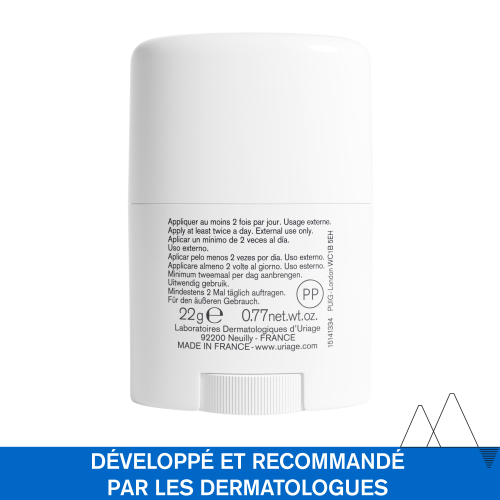 URIAGE BARIÉDERM Stick 22g texture barrière isolante réparatrice protection fissures crevasses mains - novaparapharmacie