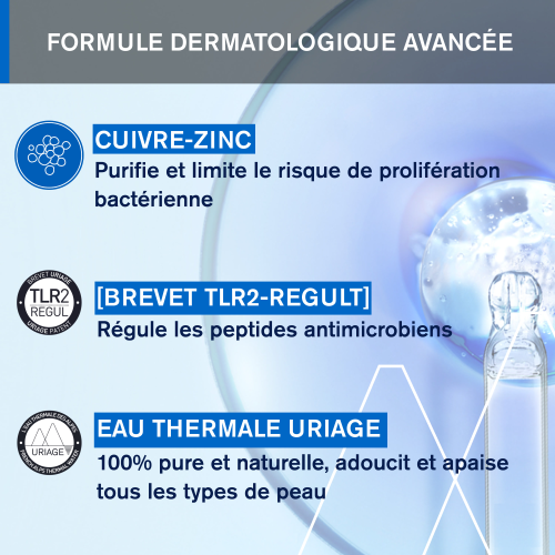 Gel URIAGE Bariéderm Cica Nettoyant 200ml cuivre-zinc peaux irritées doux - novaparapharmacie
