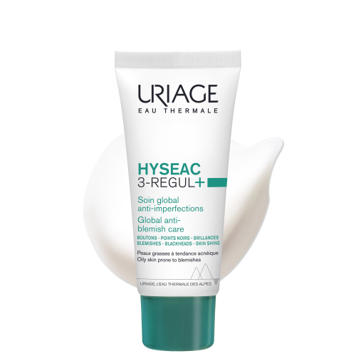  URIAGE HYSÉAC 3 Regul bénéfices soin global teinté SPF30 peaux acnéiques matifiant teinté protection unifiant - novaparapharmacie