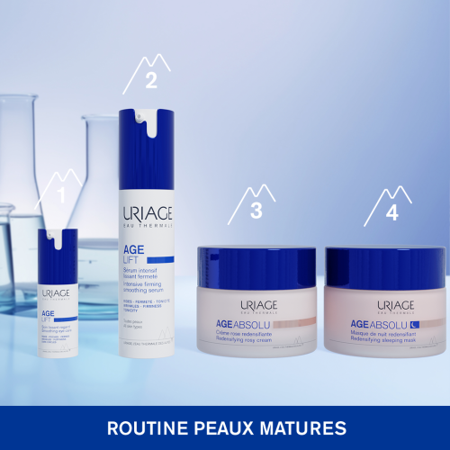 URIAGE Age Absolu Masque Nuit 50ml sécurité dermatologique testée peaux sensibles tolérance optimale - novaparapharmacie