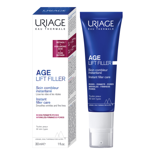 URIAGE Age Lift Filler Fluide Jour 40ml bénéfices lissage fermeté hydratation éclat effet filler naturel - novaparapharmacie
