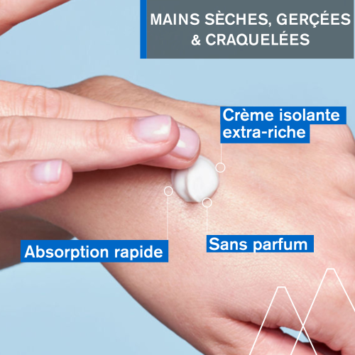 URIAGE BARIÉDERM Crème Mains 50ml résultats mains réparées protégées hydratées apaisées confortables - novaparapharmacie