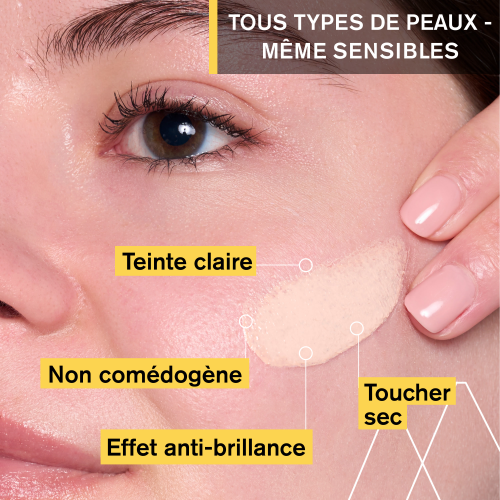 URIAGE BARIESUN Crème Teintée Claire SPF50+ 50ml étui boîte emballage protection solaire teintée claire - novaparapharmacie