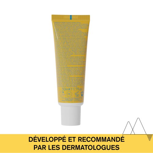URIAGE BARIESUN Crème Teintée Dorée SPF50+ 50ml packaging tube élégant soin solaire teinté premium - novaparapharmacie
