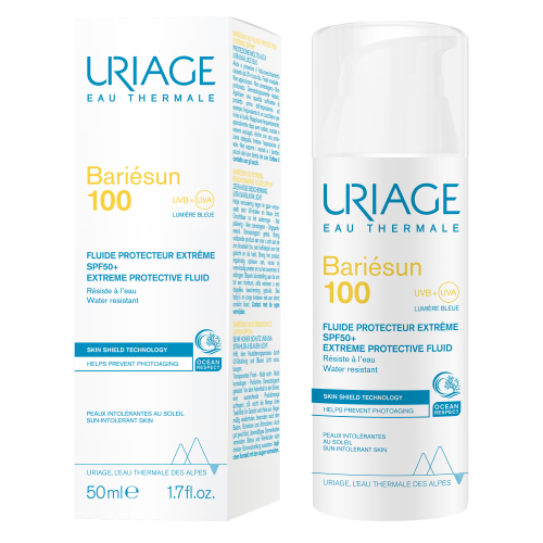 URIAGE 50ml Bariésun 100 fluide SPF50+ très haute protection antioxydant - novaparapharmacie
