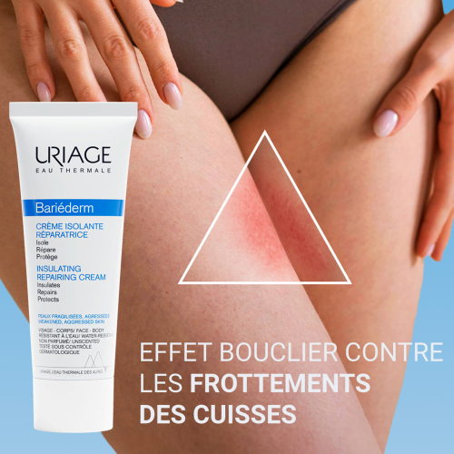 URIAGE 75ml Bariéderm crème isolante peaux irritées réparatrice dermite protection - novaparapharmacie
