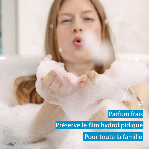  URIAGE Gel Surgras Liquide 500ml résultats peau nettoyée hydratée douce confortable sans tiraillement - novaparapharmacie