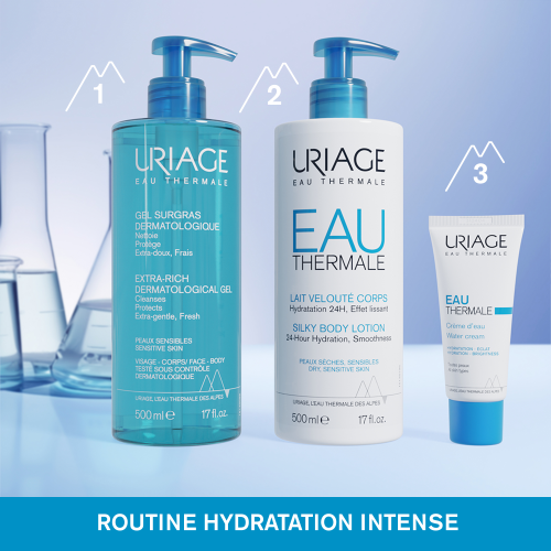 URIAGE Gel Surgras Liquide 500ml sécurité testé dermatologiquement ophtalmologiquement sans savon - novaparapharmacie