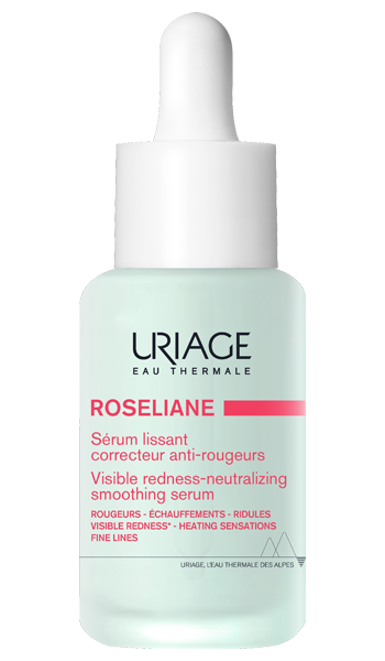 URIAGE ROSÉLIANE Sérum Lissant Correcteur  peaux sensibles eau thermale - novaparapharmacie