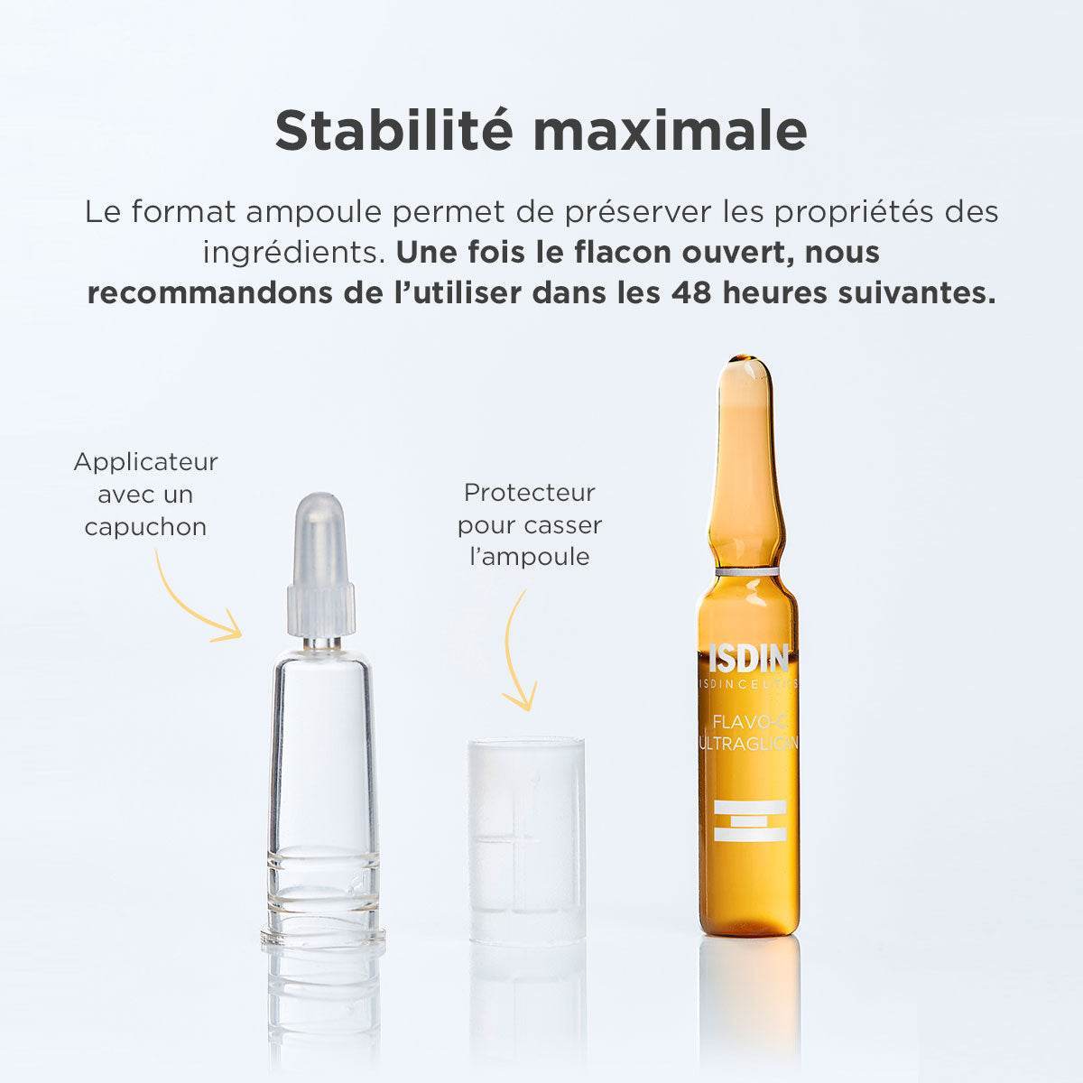 ISDIN Isdinceutics Flavo-C Ultraglican 30 Ampoules*2ml - Nova Parapharmacie
