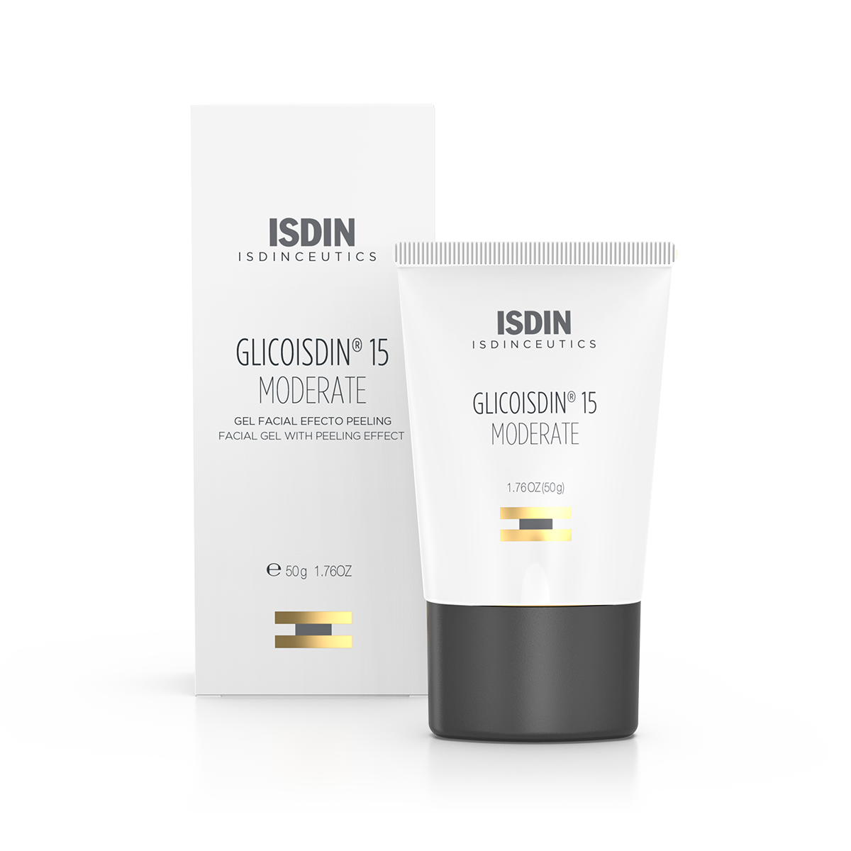 ⭐ ISDIN Glicoisdin 15 Modéré Gel 50g Peeling Anti-Âge Aloe Vera ...