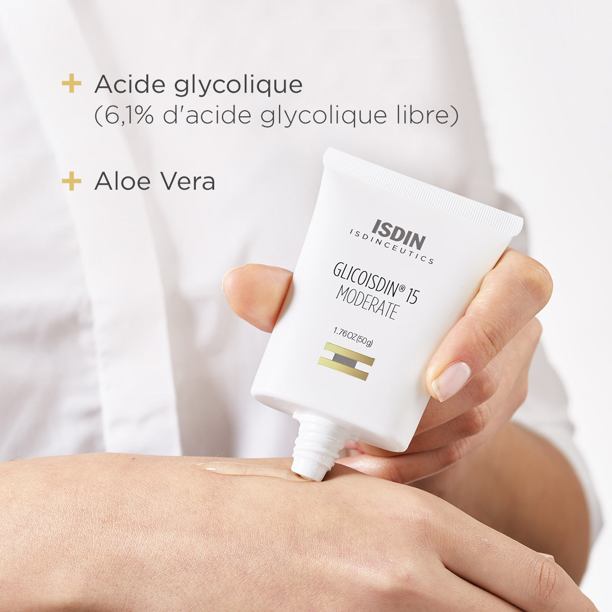 ⭐ ISDIN Glicoisdin 15 Modéré Gel 50g Peeling Anti-Âge Aloe Vera ...