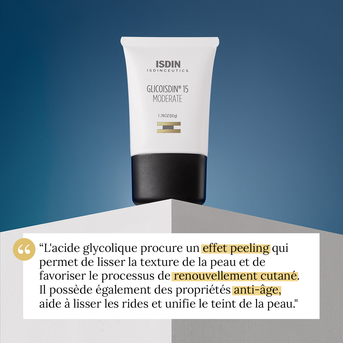 ⭐ ISDIN Glicoisdin 15 Modéré Gel 50g Peeling Anti-Âge Aloe Vera ...