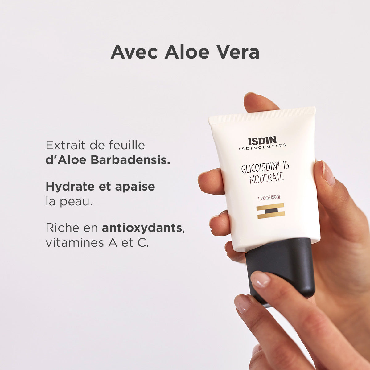 ⭐ ISDIN Glicoisdin 15 Modéré Gel 50g Peeling Anti-Âge Aloe Vera ...