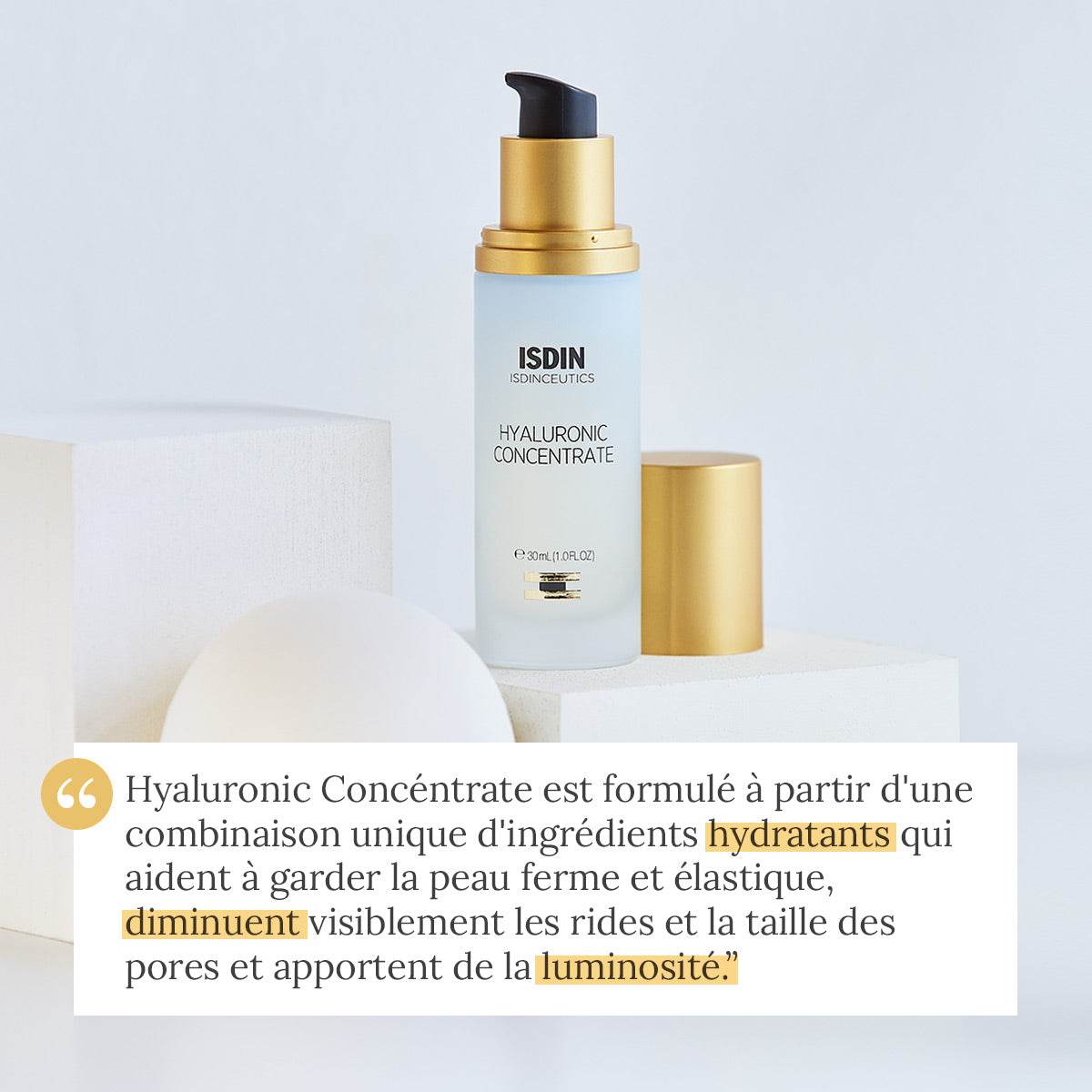 ISDIN Isdinceutics Glicoisdin Concentré Hyaluronique Sérum 30ml - Hydratation Profonde - Nova Parapharmacie