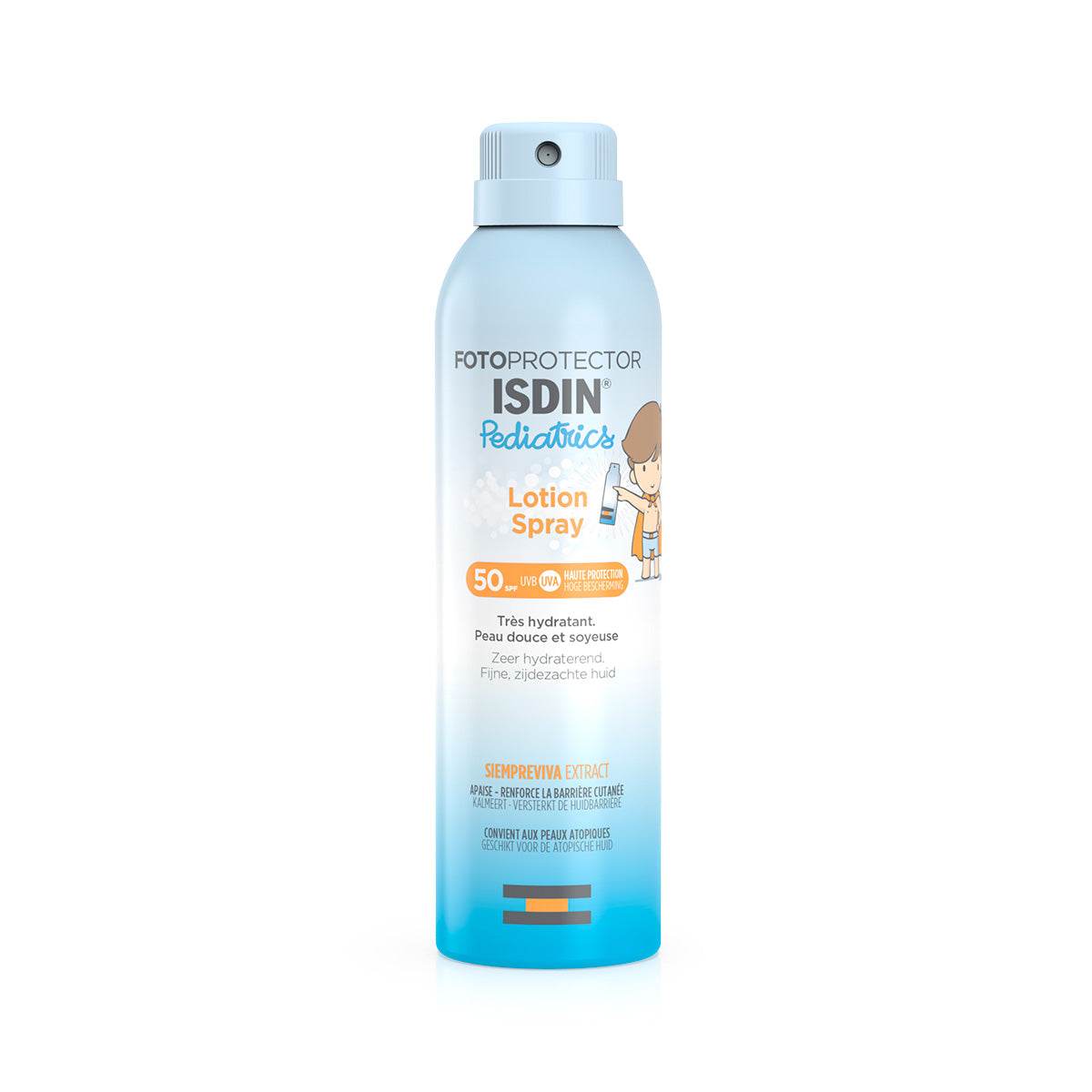 ISDIN Fotoprotector Lotion Spray Pediatrics SPF50 250ml - Protection Solaire Enfants - Nova Parapharmacie