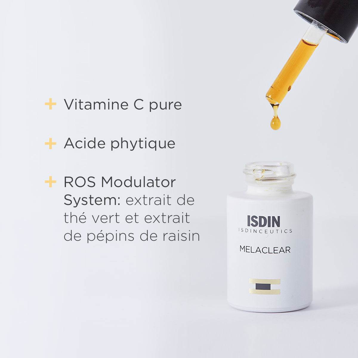 ISDIN Isdinceutics Melaclear 15ml - Sérum Illuminateur Unifiant Anti-Taches - Nova Parapharmacie